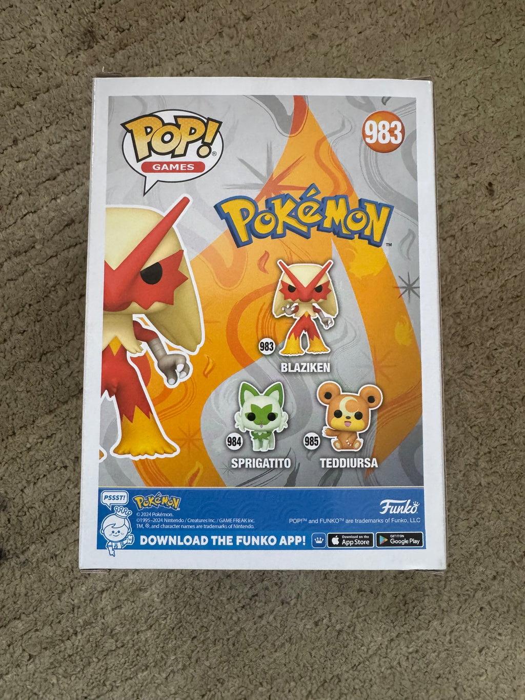 Blaziken Funko #983