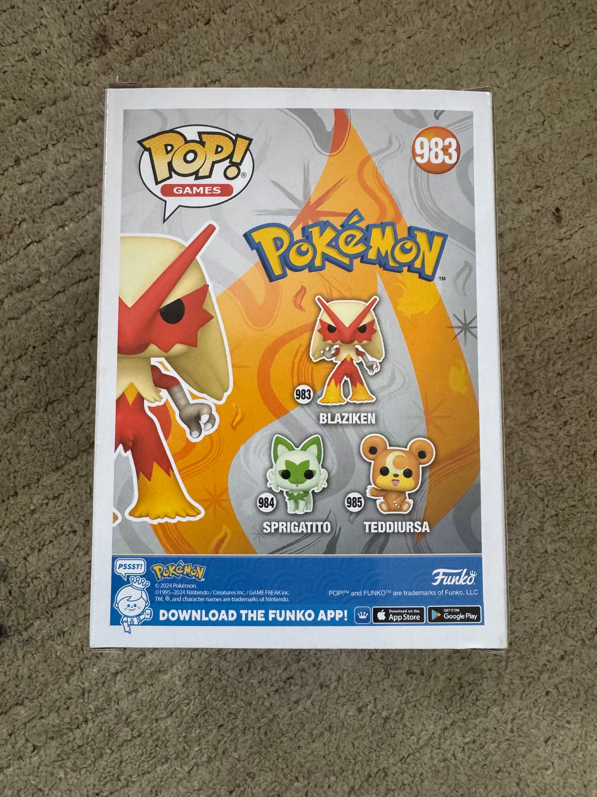 Blaziken Funko #983