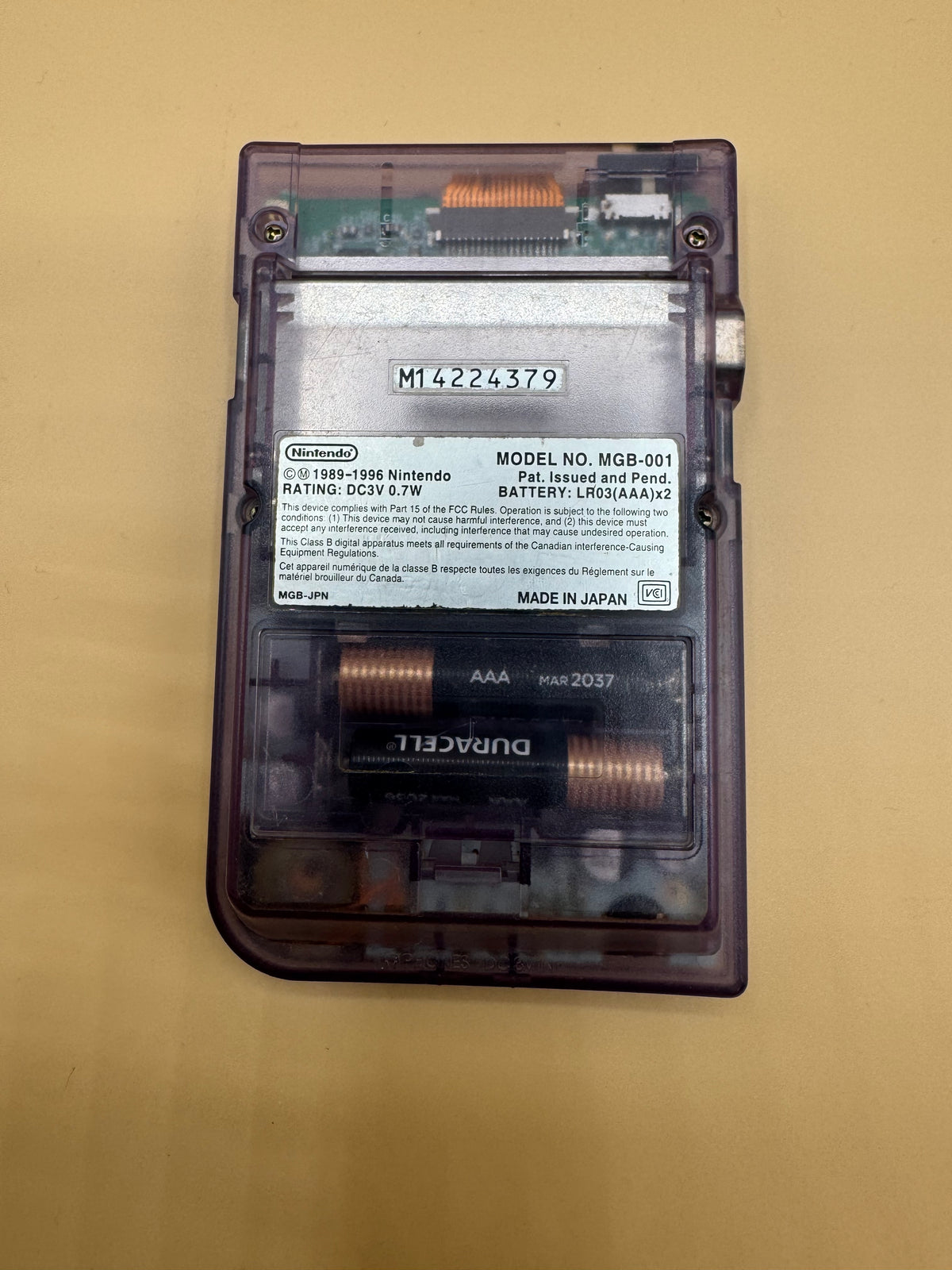 Atomic Purple Gameboy Pocket