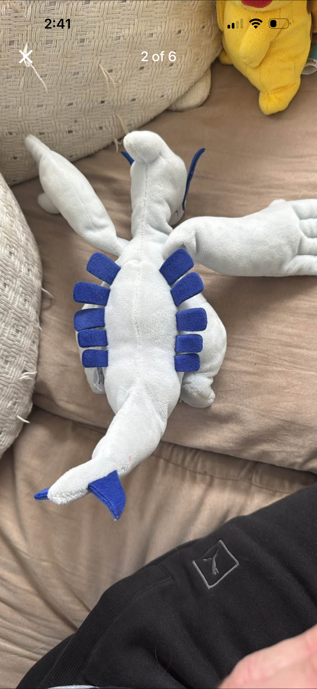 Pokémon “Lugia” San-Ei Plushie (Japanese import)