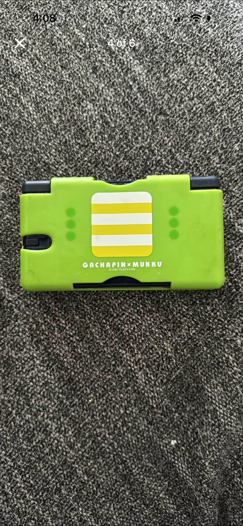 Gachapin X Mukku Nintendo DS Lite bundle