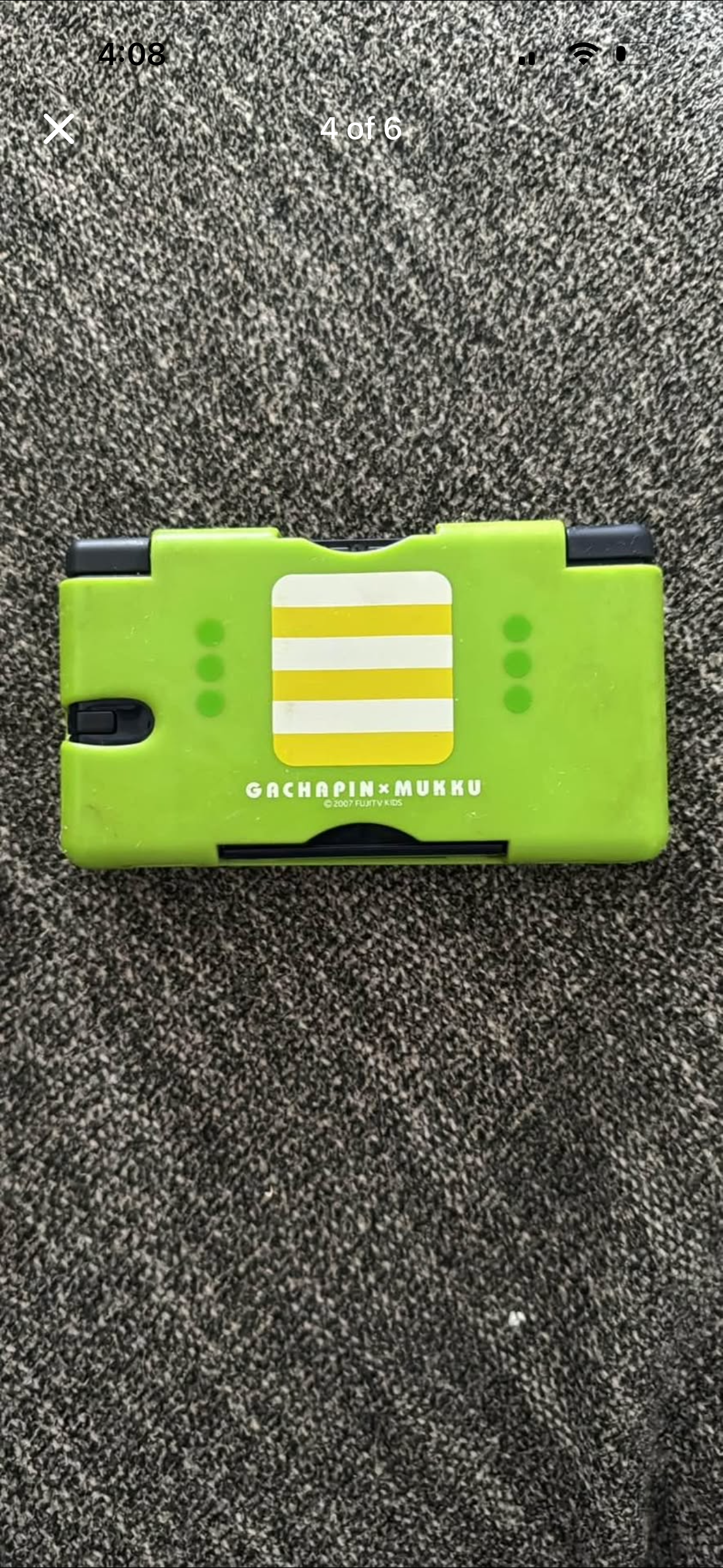 Gachapin X Mukku Nintendo DS Lite bundle