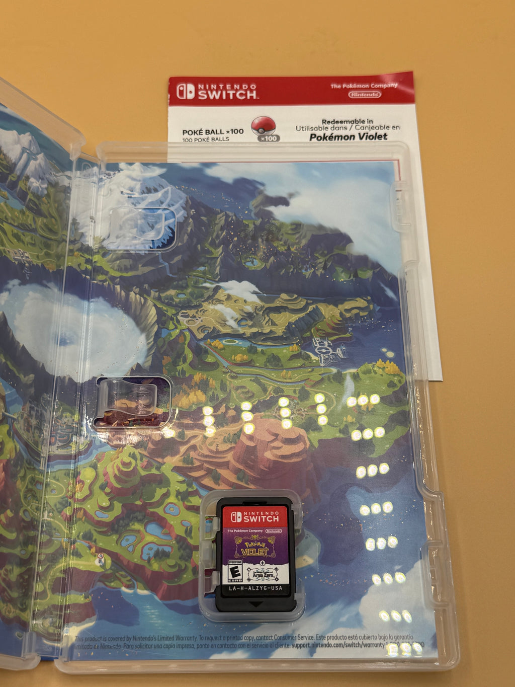 Pokémon Violet + The Hidden Treasure of Area Zero DLC (Nintendo Switch)