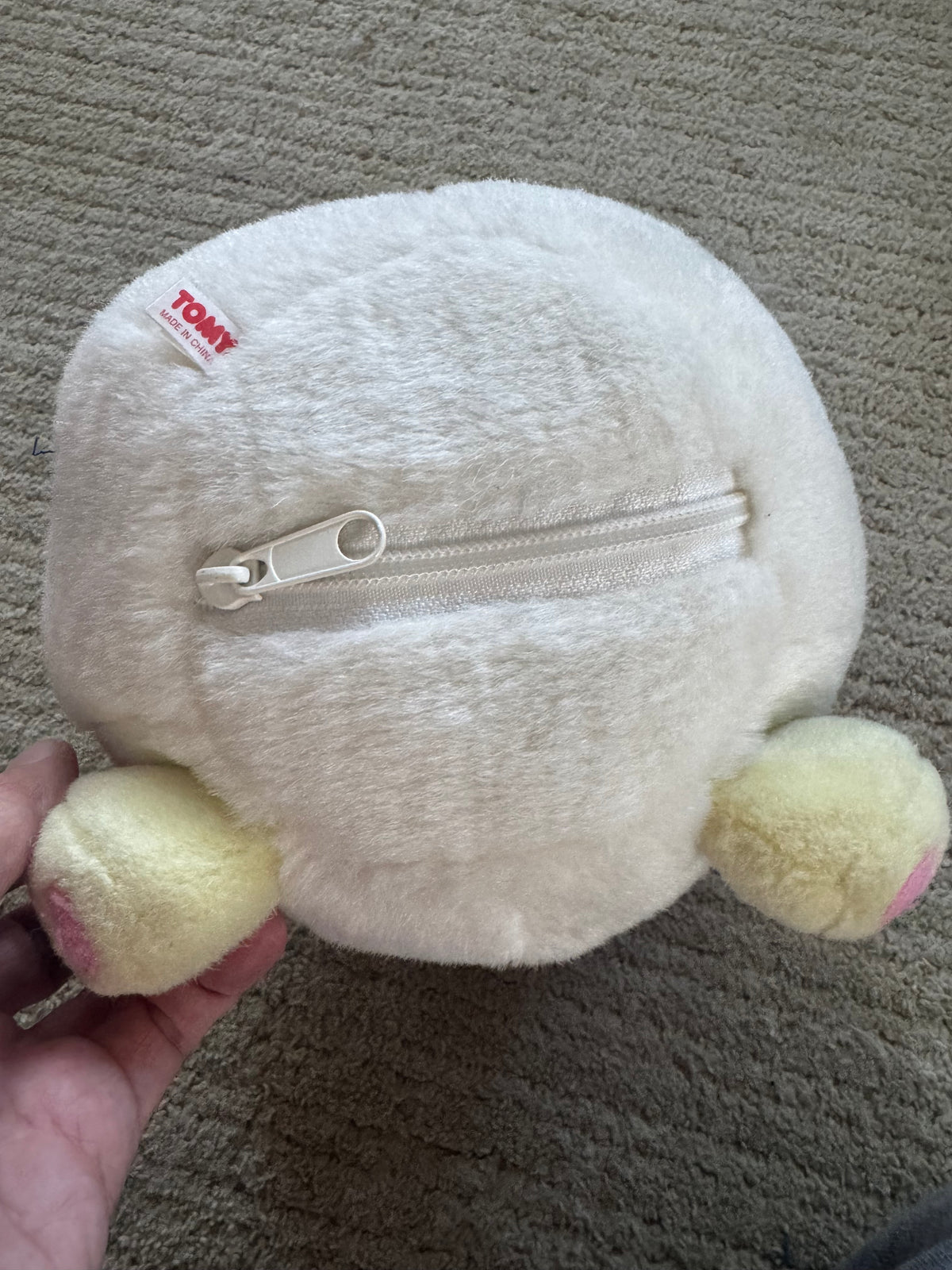 Vintage 1999 TOMY "Oshabeti" Talking Togepi plush from Pokémon (Japanese import)