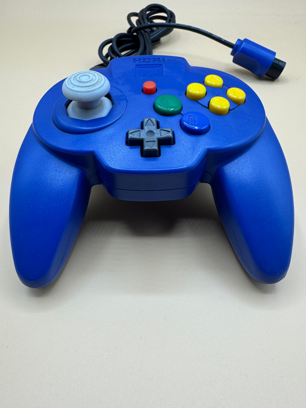 Blue Hori Mini Pad 64 Controller