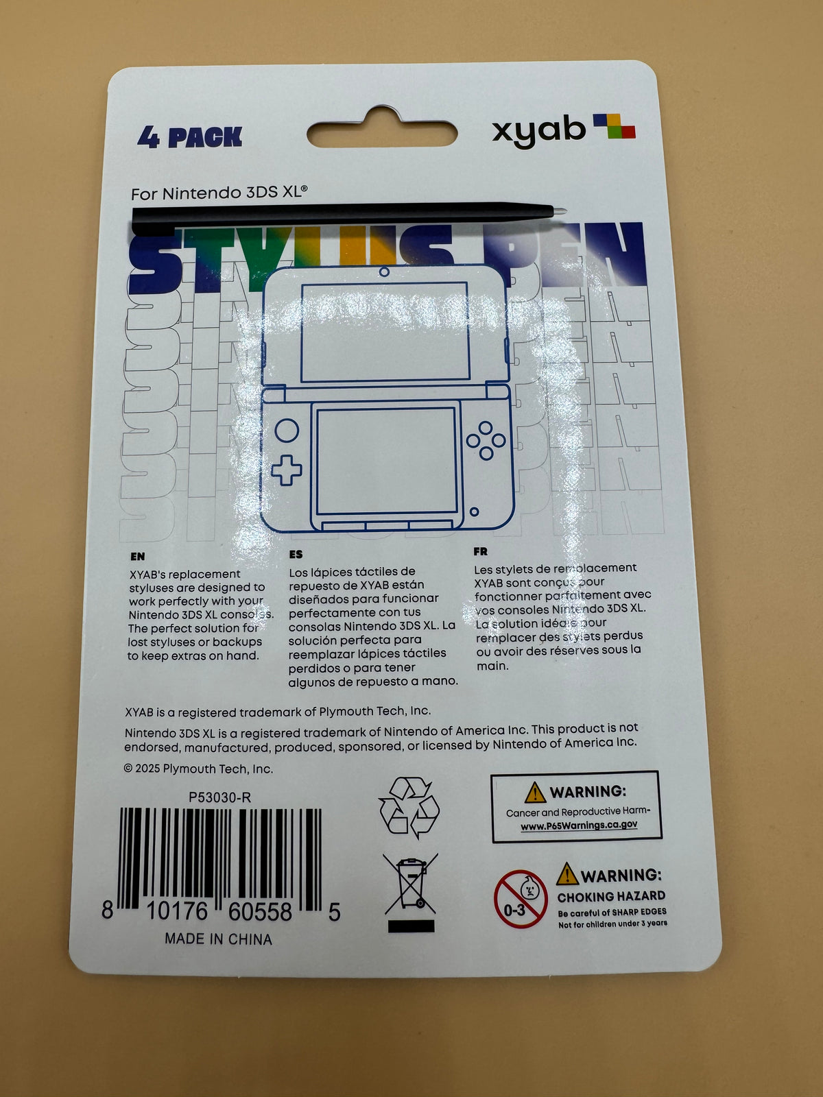 Stylus Pen (4 Pack) for Nintendo 3DS XL