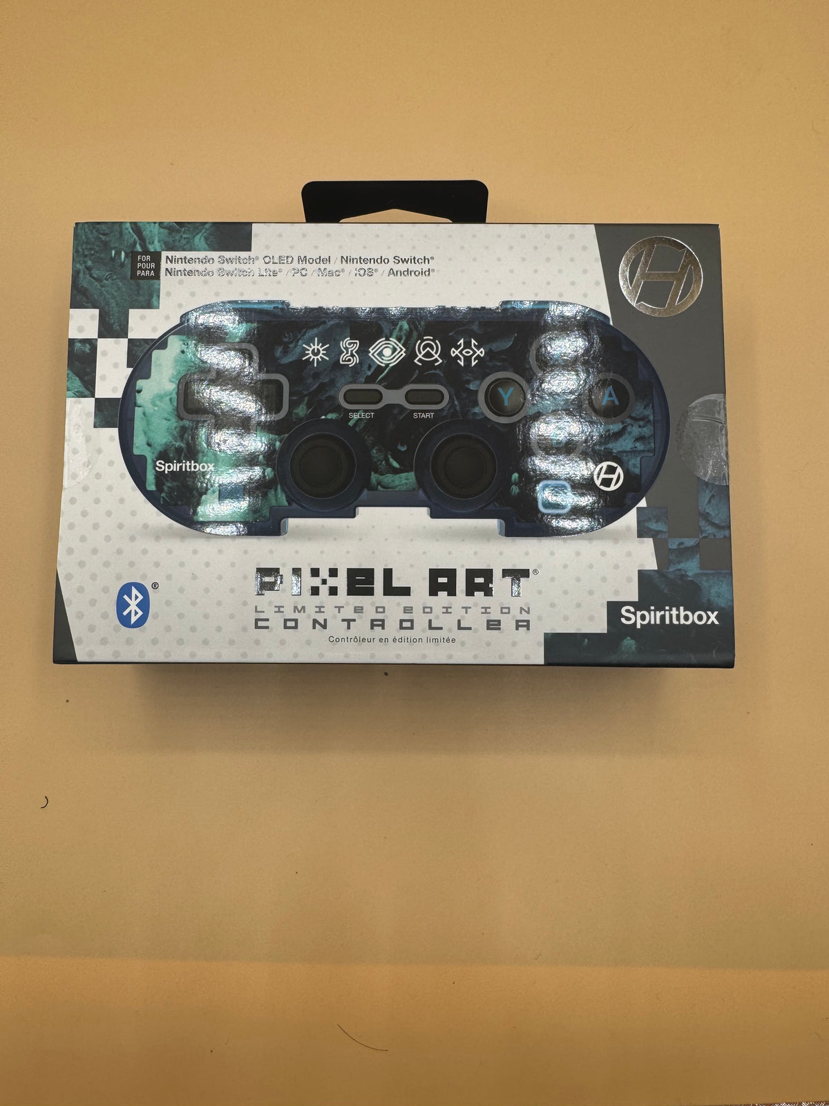Hyperkin Limited Edition Pixel Art Spiritbox Wireless Controller for Nintendo Switch