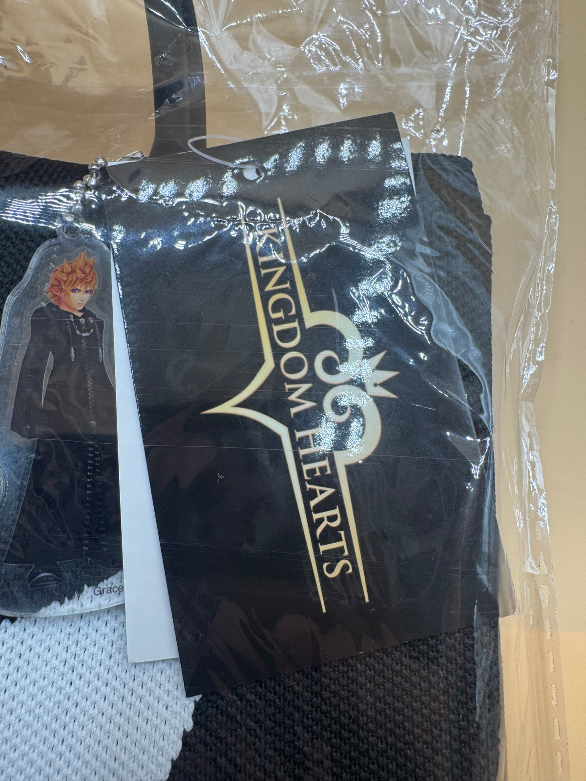 Kingdom Hearts Roxas/"Nobody" symbol 2-way knit tote bag (Japanese import)