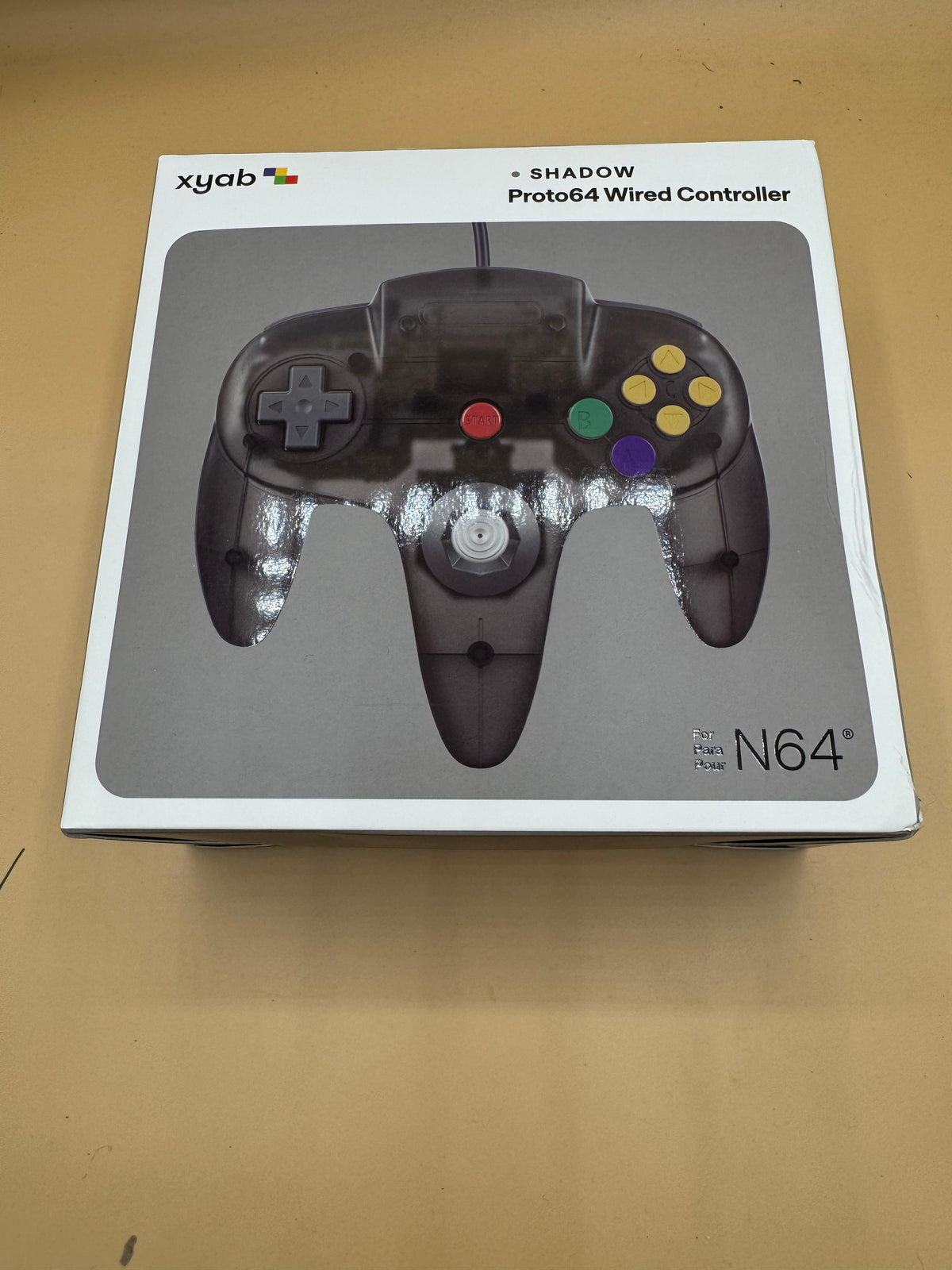 XYAB “Proto64” Wired Controller (Shadow)