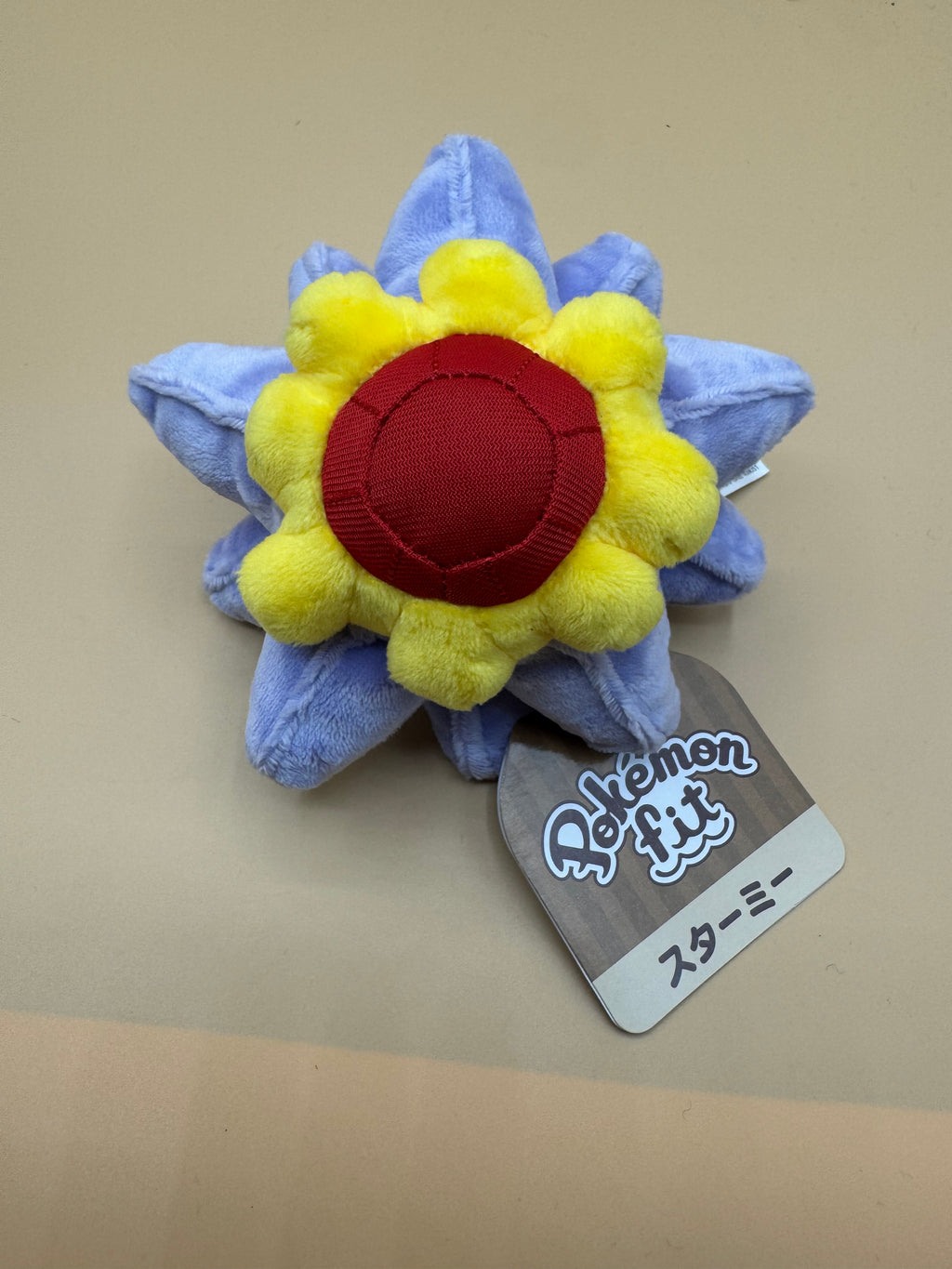 Pokémon Center Original “Starmie” Sitting Cuties Plush “Pokemon Fit” series