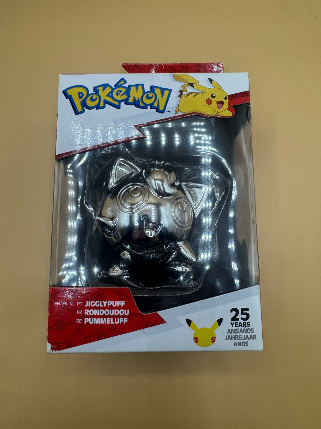 Jigglypuff Pokémon Jazzwares 25th anniversary Figure