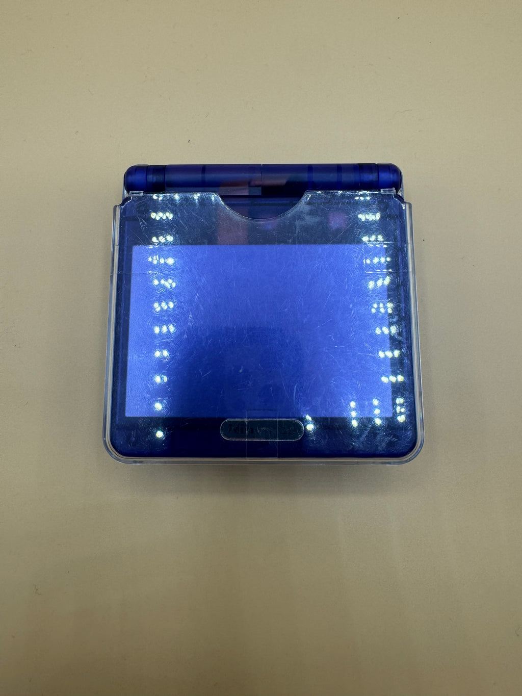 Customized Gameboy advance SP with hard Case