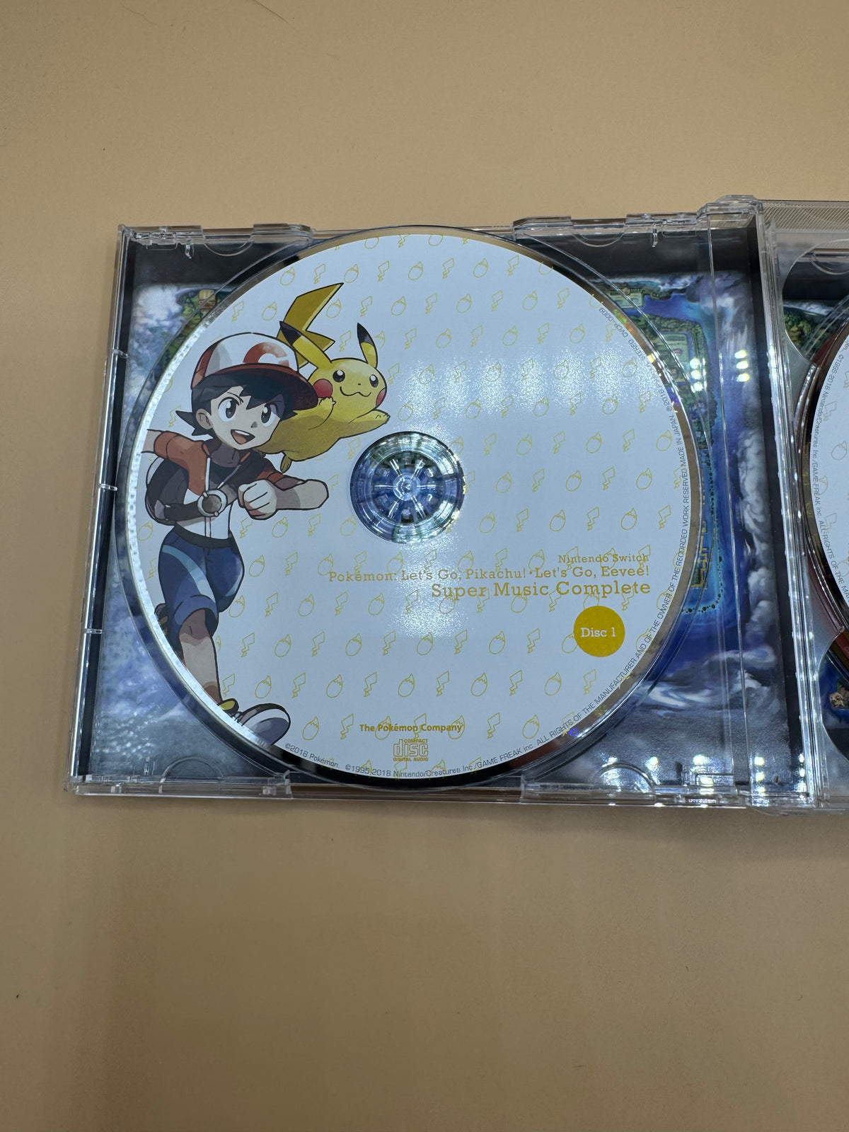 Pokémon: Let's Go, Pikachu! & Let's Go, Eevee! Super Music Complete 3-CD Box Set (Japanese import)