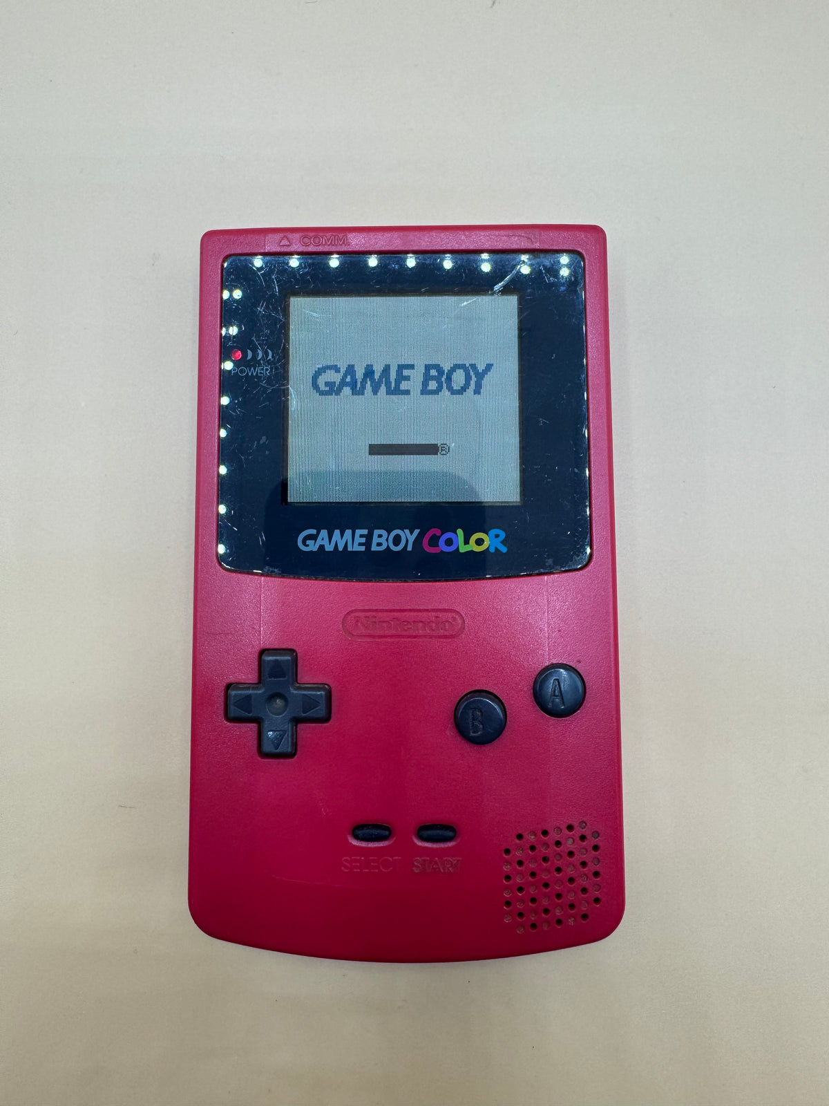 Berry Red Nintendo Gameboy Color