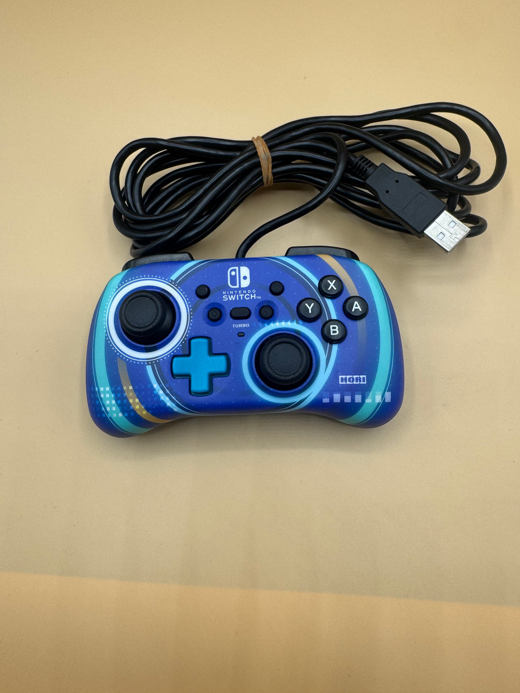 Hori Horipad Mini (Cyclone Blue Edition) for the Nintendo Switch