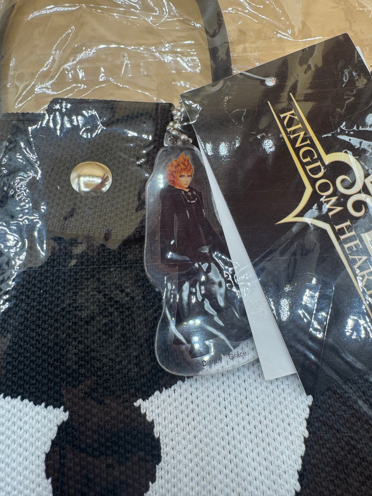 Kingdom Hearts Roxas/"Nobody" symbol 2-way knit tote bag (Japanese import)
