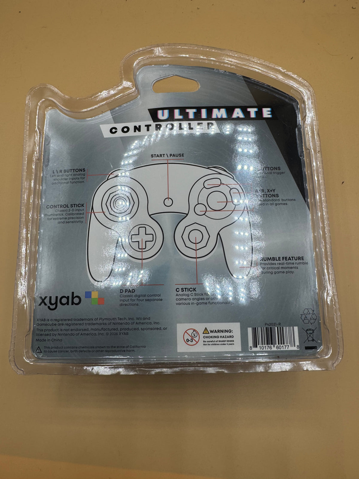“Atomic Purple” Controller for Nintendo GameCube