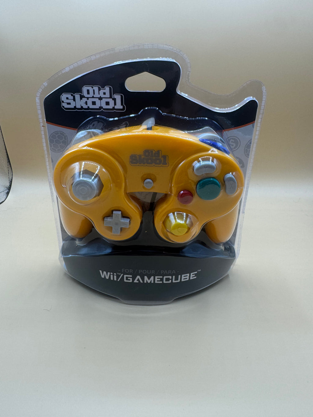 Oldskool Controller for Nintendo GameCube (Spice Orange)
