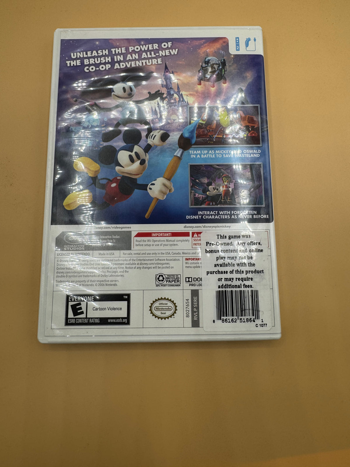 Epic Mickey 2 The power of Two CiB