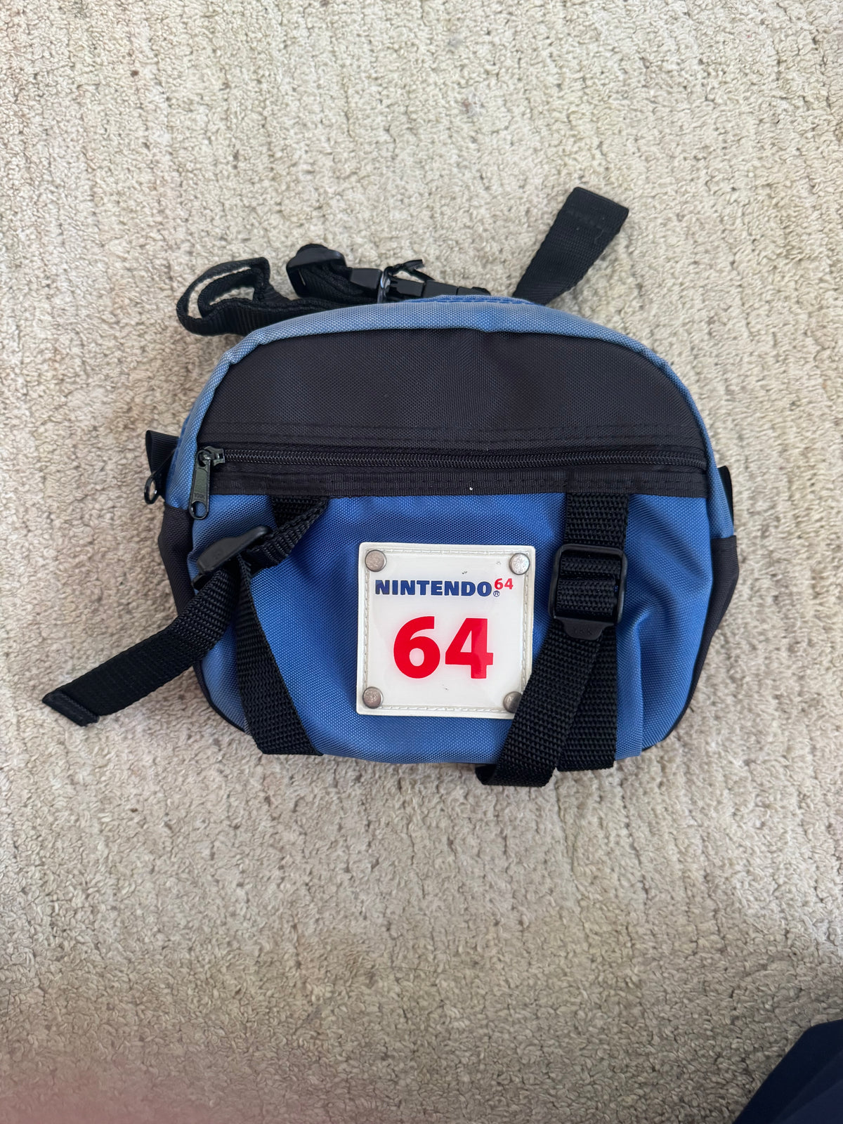 Vintage Japanese Nintendo 64 Controller Pouch (Bum Bag / Fanny Pack) CiB