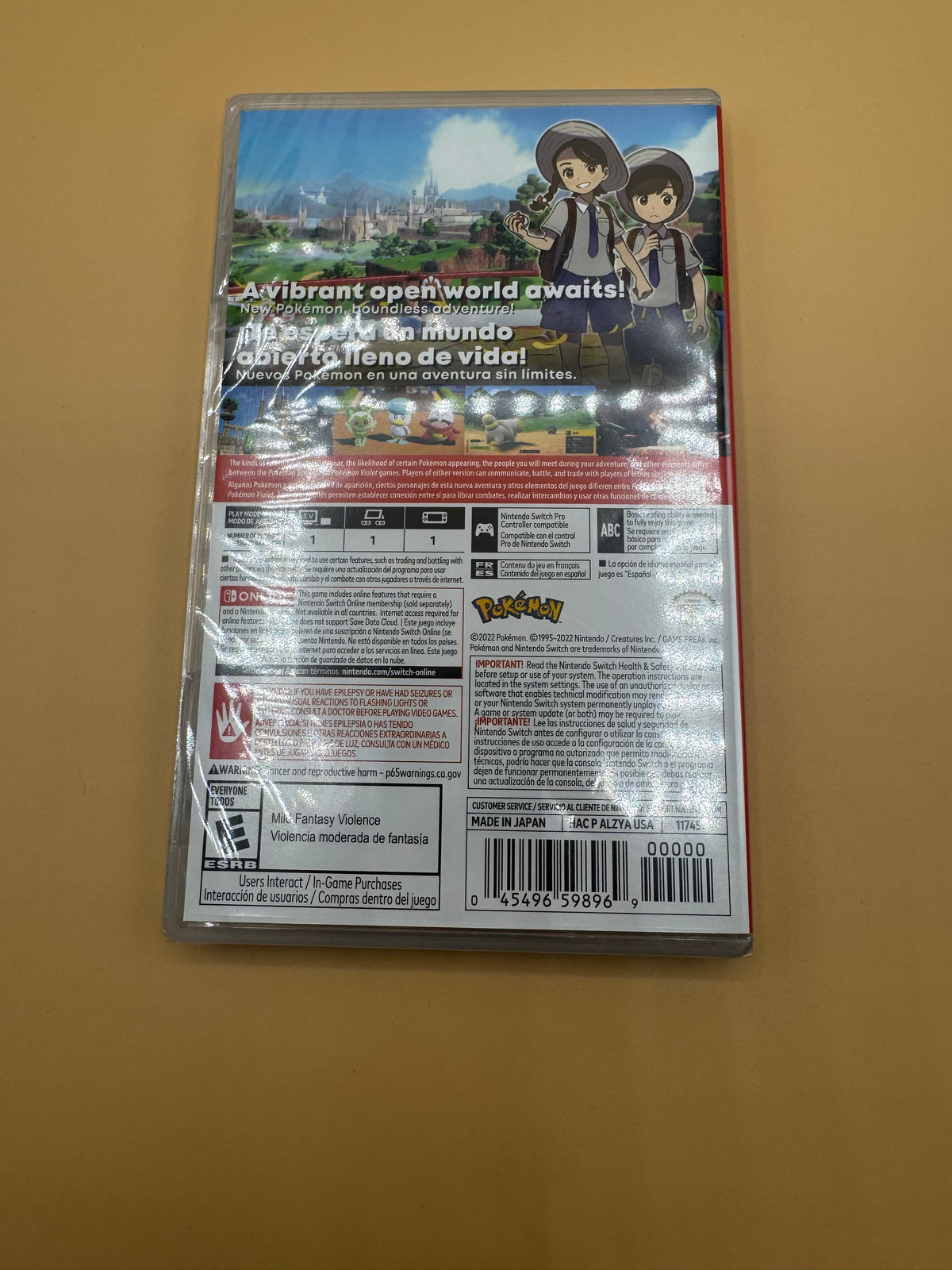 Pokémon Violet — Brand New Sealed (Nintendo Switch)