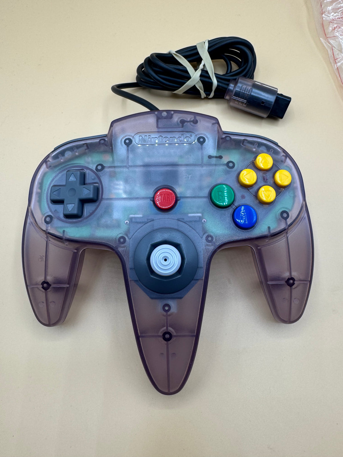 Atomic Purple Nintendo 64 Controller (Japanese import) CiB—Like new condition