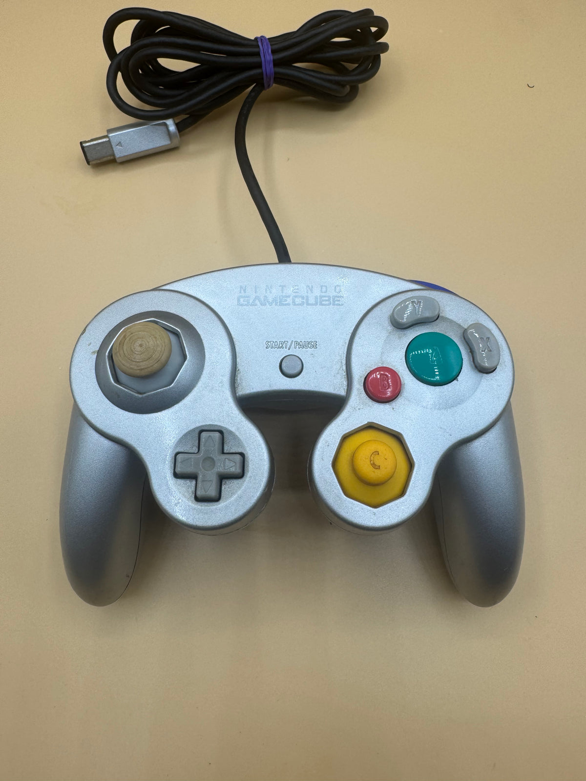 Platinum Nintendo GameCube Controller in original Box (Japanese import)