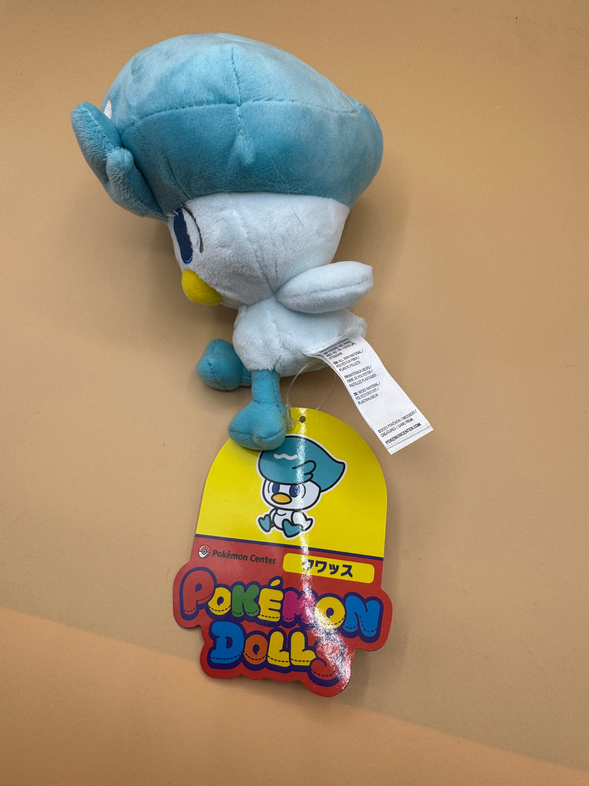 Pokémon Center Quaxly Pokémon Dolls Plush (Japanese import)