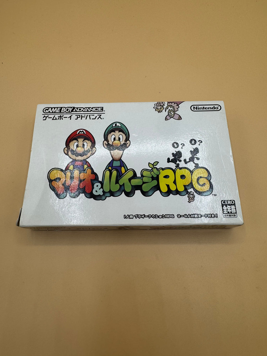 Mario and Luigi Super Star Saga (Japanese import) CiB