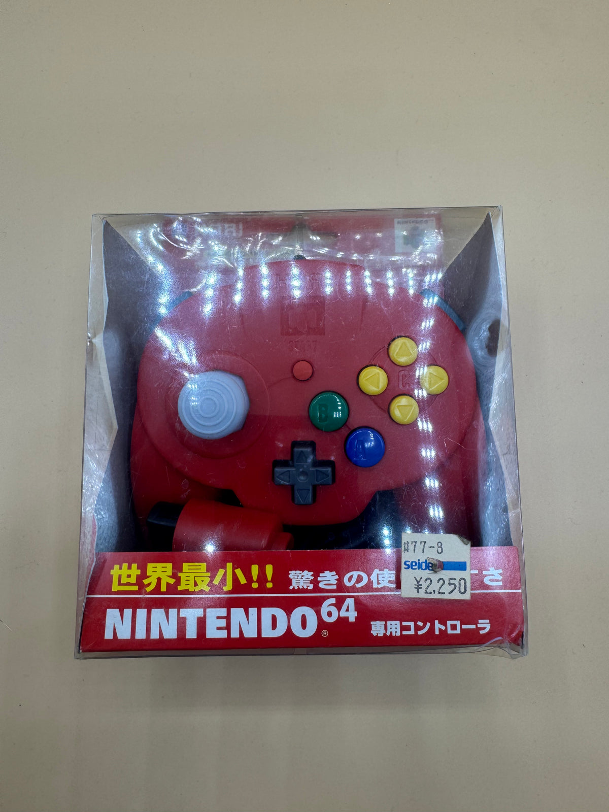 Red Hori Pad Mini 64 (Japanese import) Brand new sealed