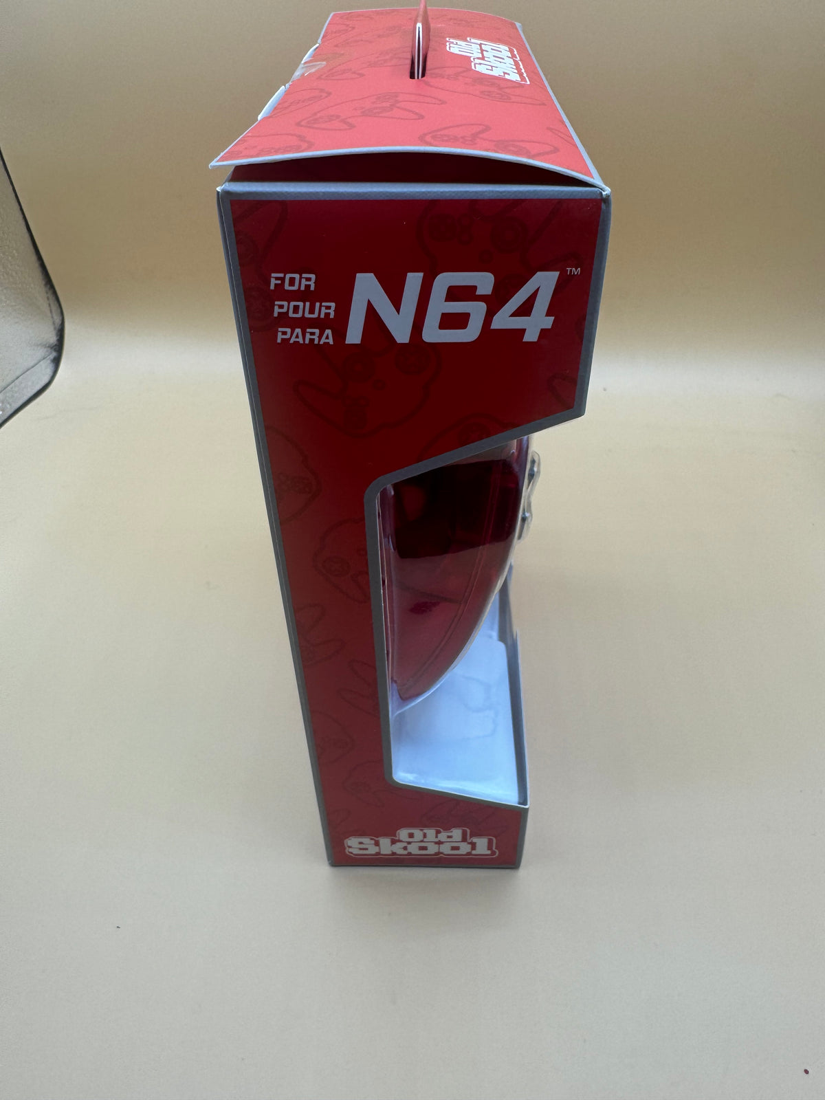 Oldskool Controller for Nintendo 64 (Watermelon Red)