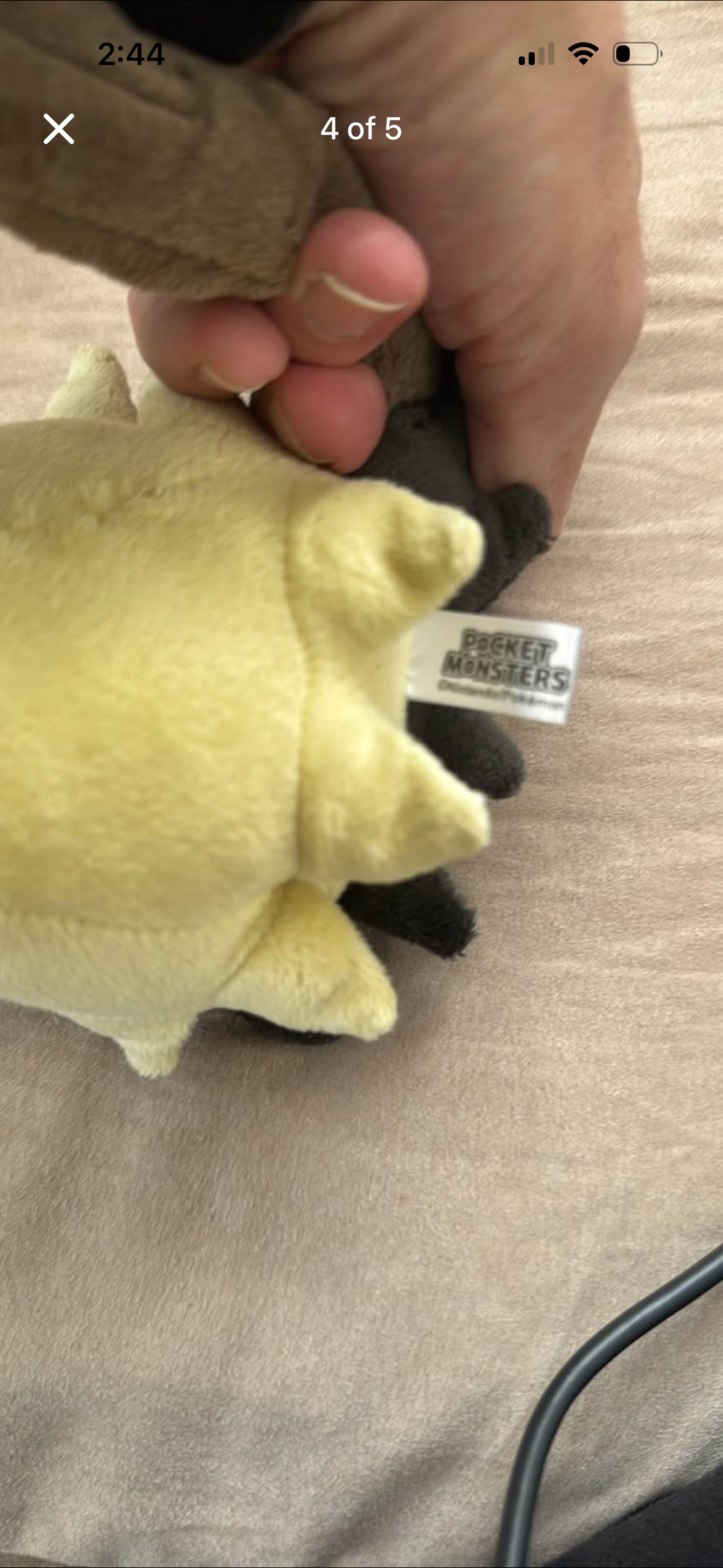 Pokémon “Mimikyu” San-Ei standing plushie (Japanese import)