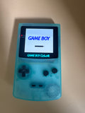 Customized Ice-Blue Back Lit Gameboy Color