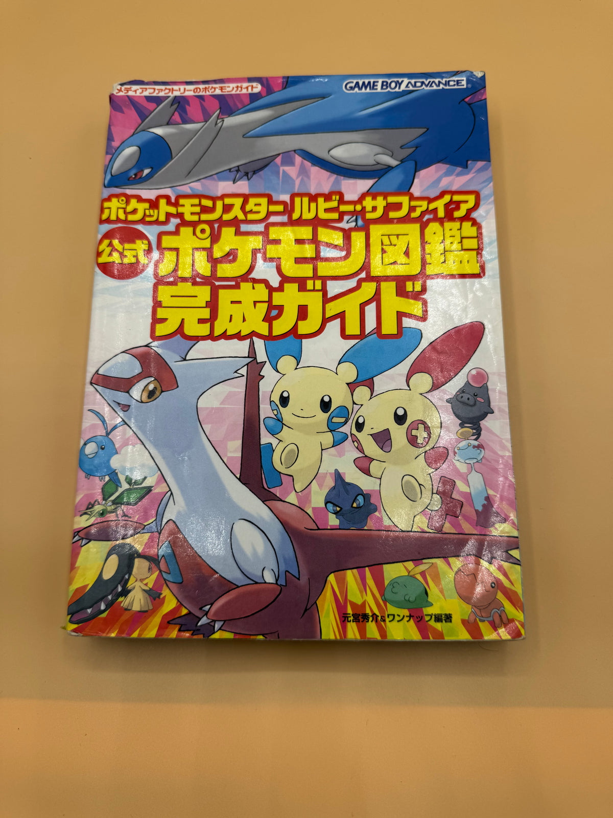 Vintage Pokémon Ruby & Sapphire Official Pokédex Complete Guide (Japanese import)