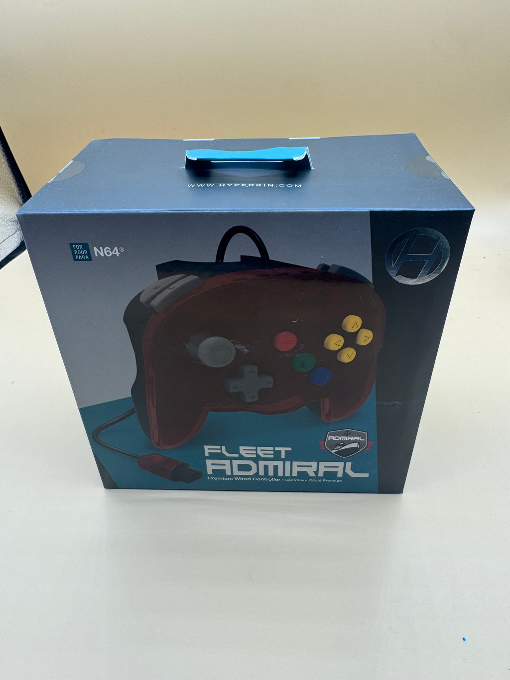 Hyperkin “Fleet Admiral” Premium Controller (Fire Fleet) for Nintendo 64