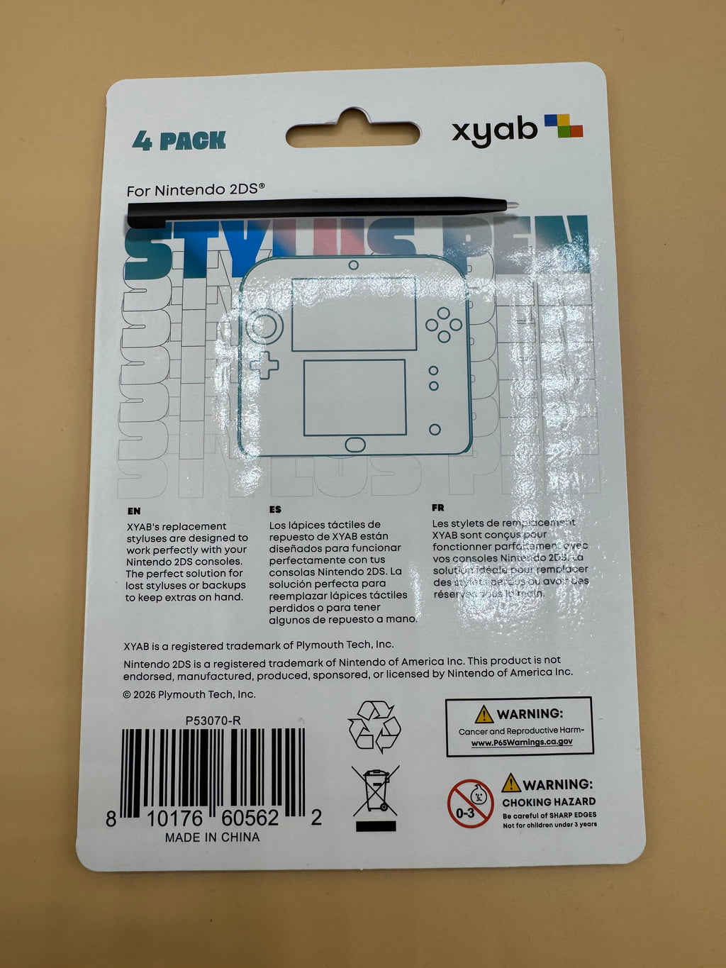 Stylus Pen (4 Pack) for Nintendo 2DS
