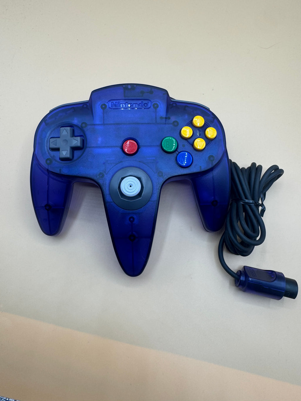 Clear Purple “Grape” Nintendo 64 Controller (Japanese import) CiB