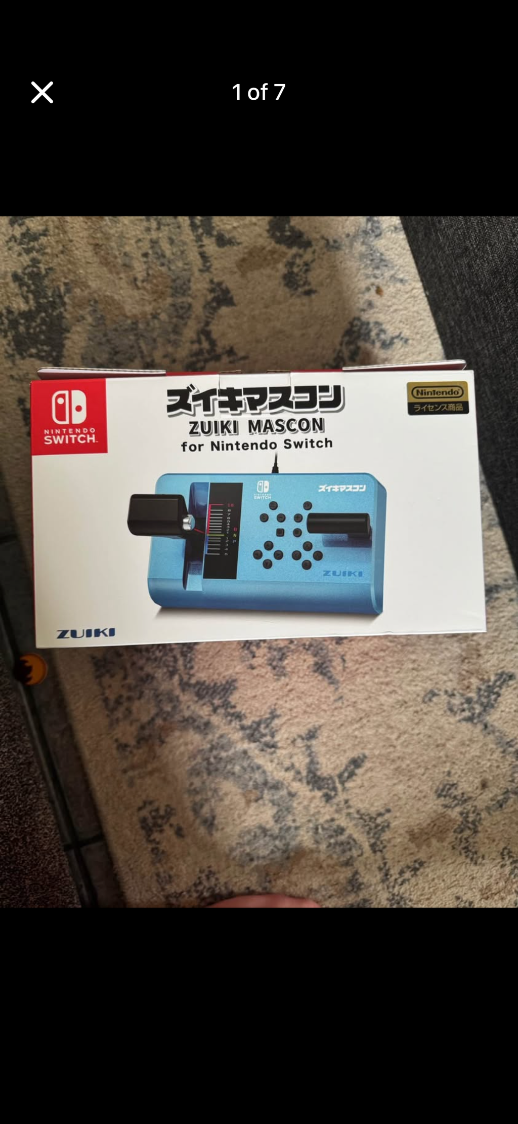 Zuiki Mascon Train Controller for Nintendo Switch – Japanese Import, Open Box