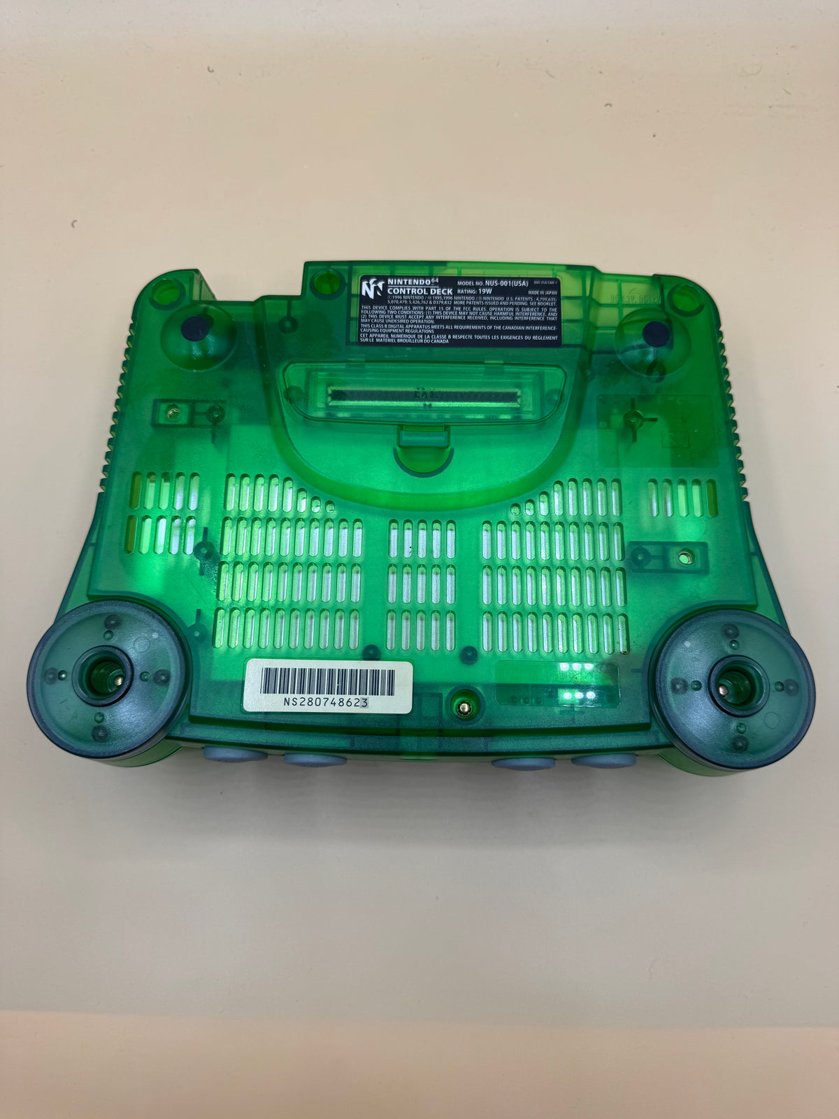 “Funtastic Jungle Green” Nintendo 64