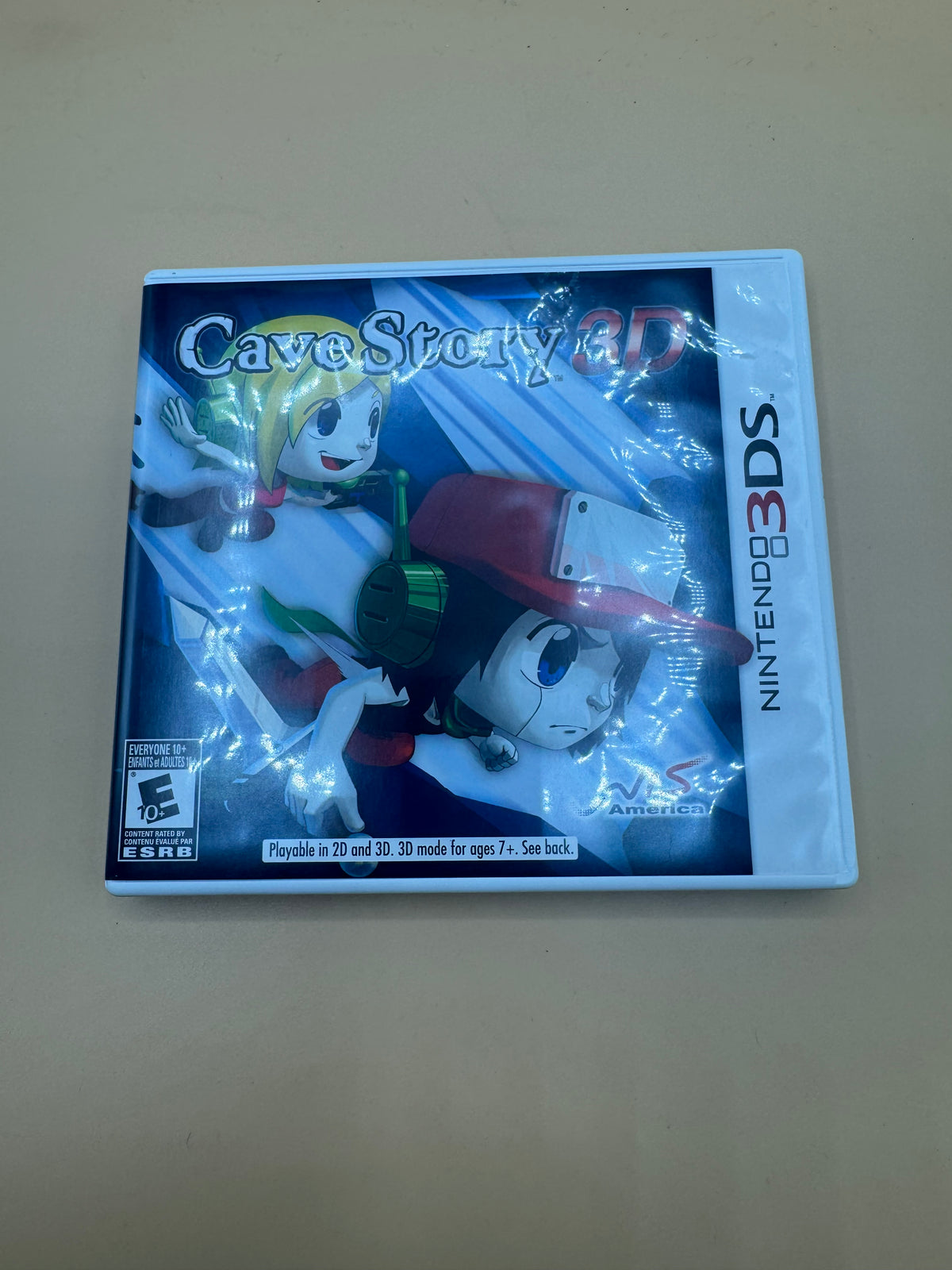 Cave Story 3D CiB w/ Original Lenticular Sleeve Cover