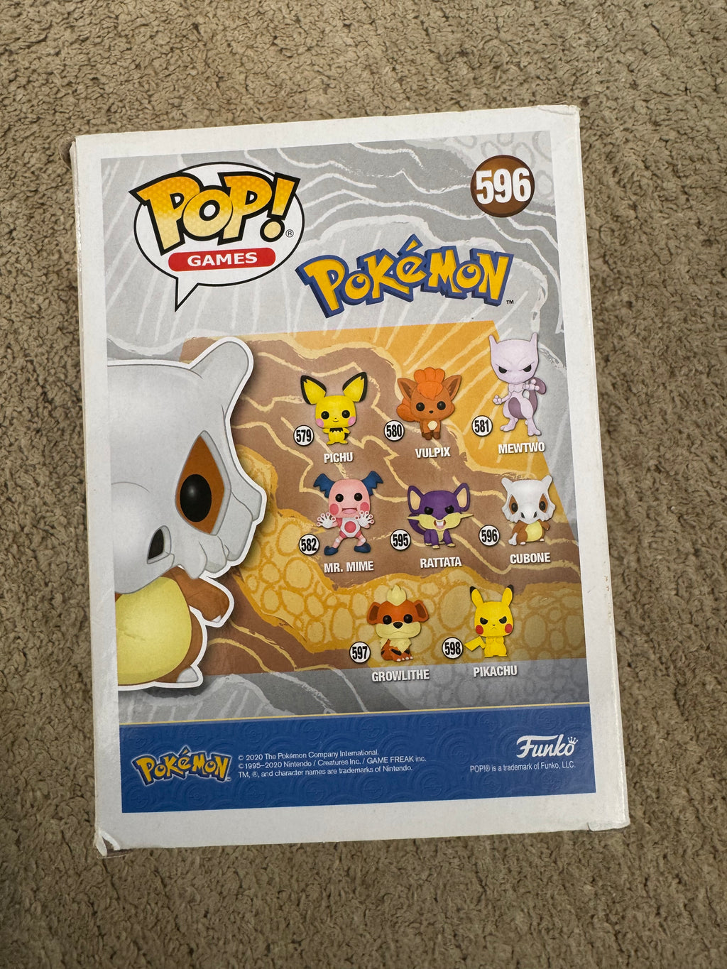 Cubone Funko #596