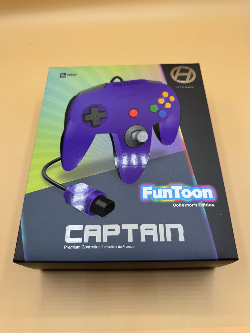 Hyperkin Captain Premium Controller (FunToon Collector's Edition) “Rival Purple”