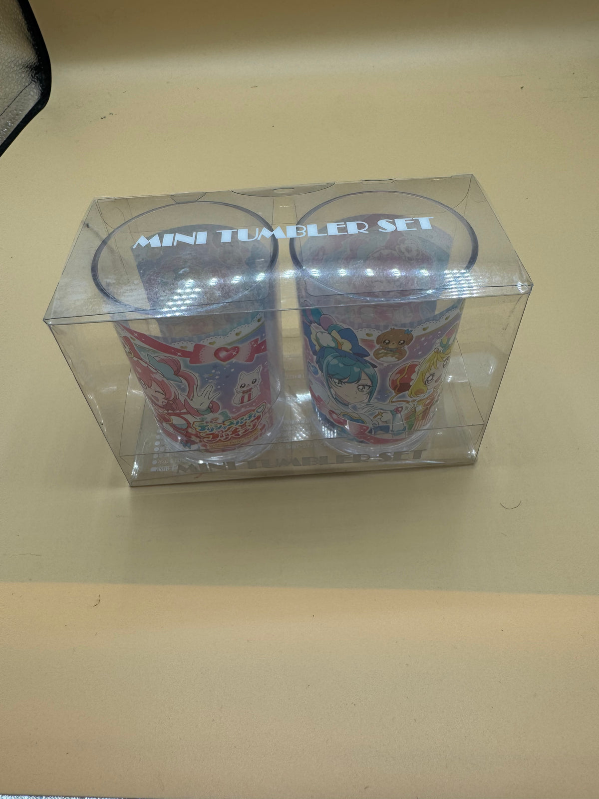 Delicious Party Pretty Cure 2P Mini Tumbler Set (Japanese import)