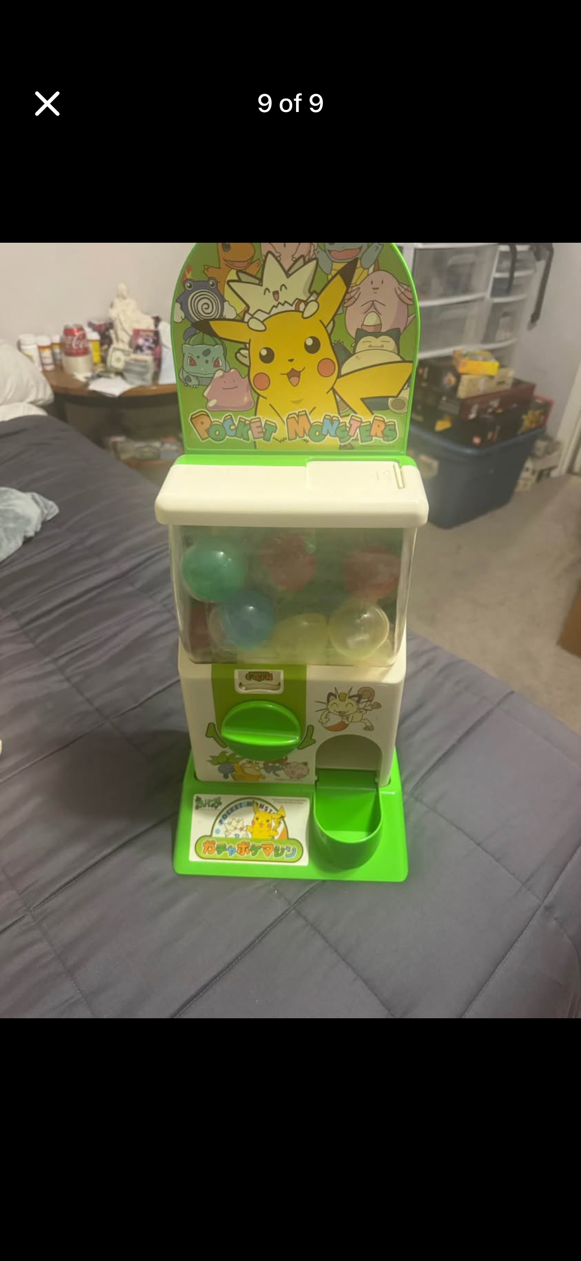 Tomy vintage Pokémon vending/Gotchapon toy Complete in box (Japanese import)