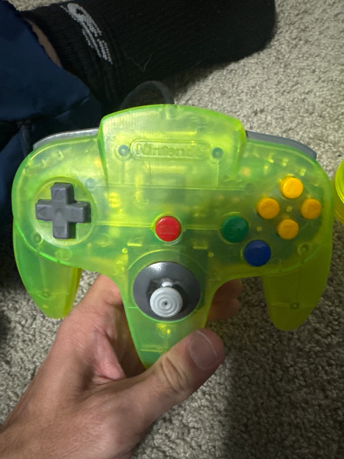 Customized Extreme Green Nintendo 64 Console + Controller + Expansion Pak