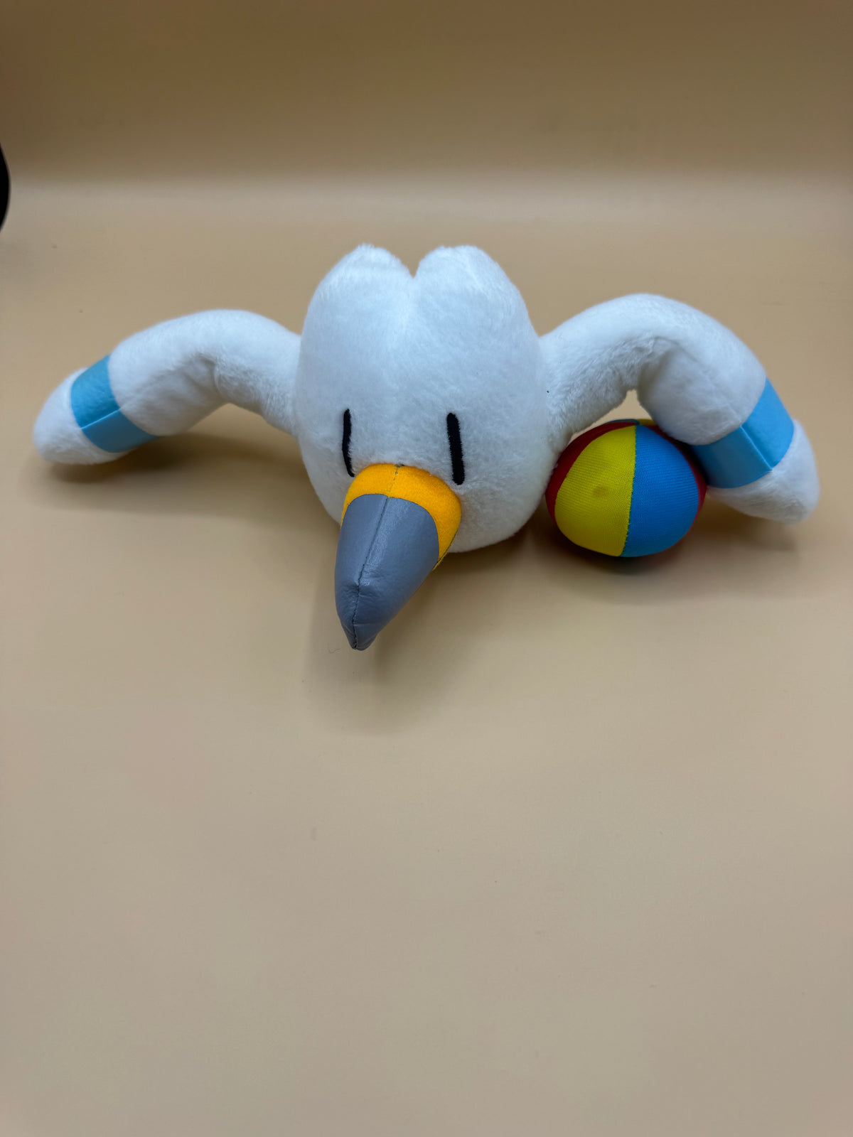 Pokemon Color Selection White Wingull Plush