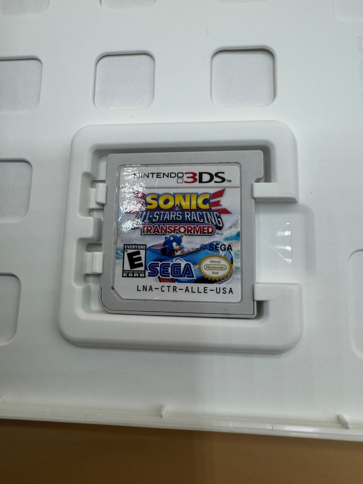 Sonic All Stars Racing Transformed CiB