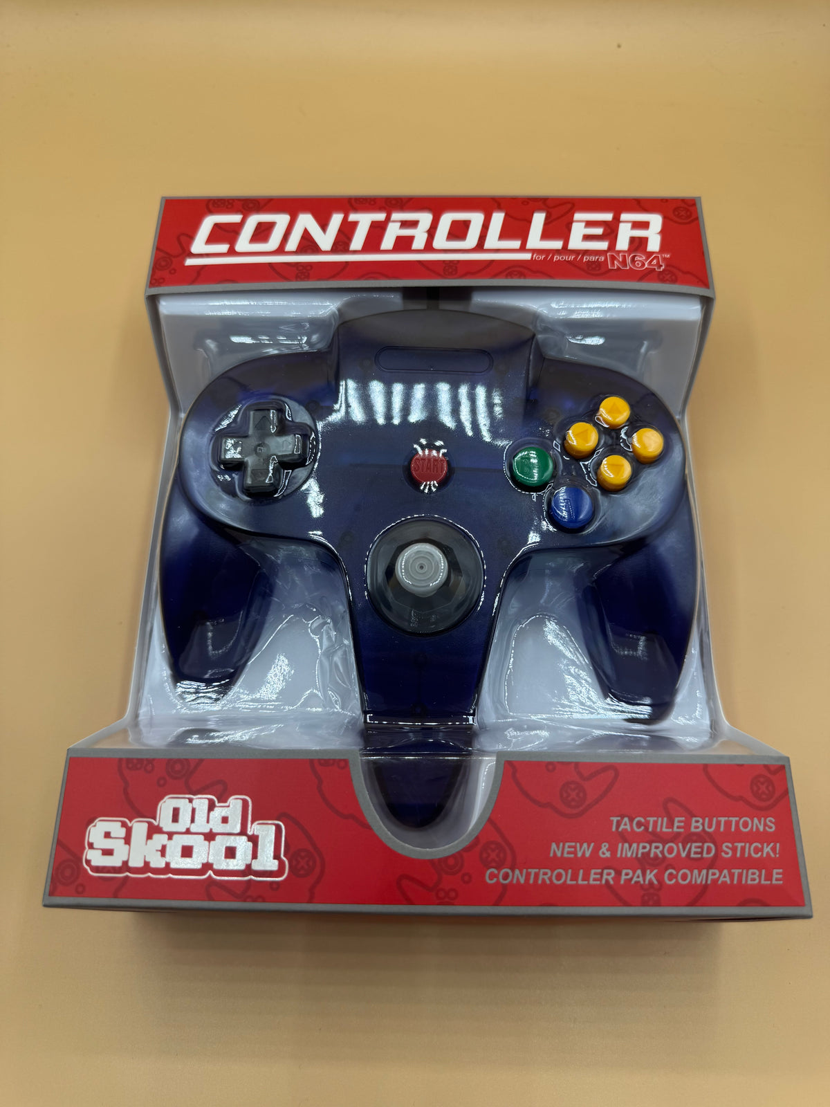 Oldskool Controller for Nintendo 64 (Grape)