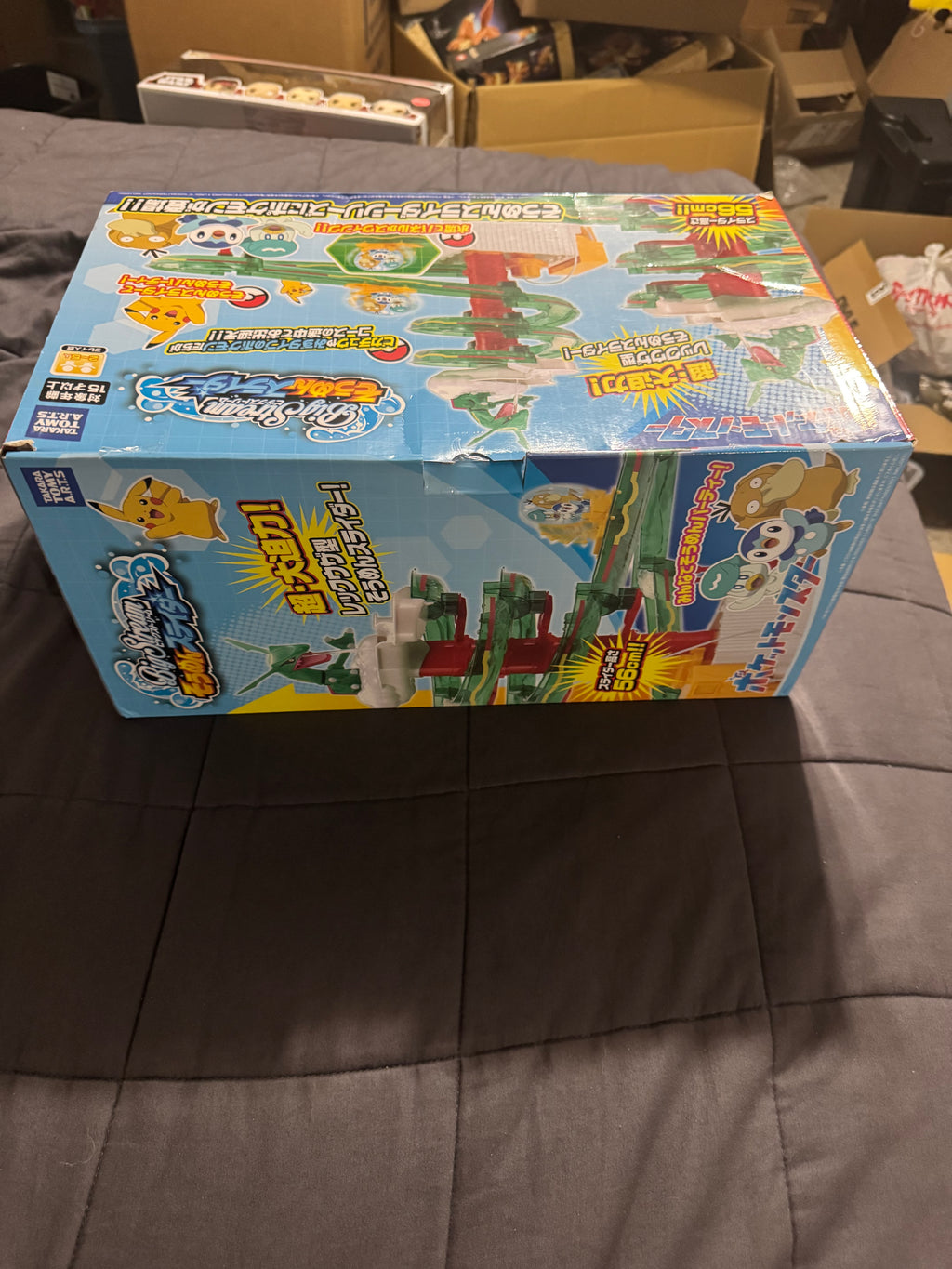 Takara Tomy Arts Pokémon Rayquaza Big Stream Somen Slider (brand new sealed)