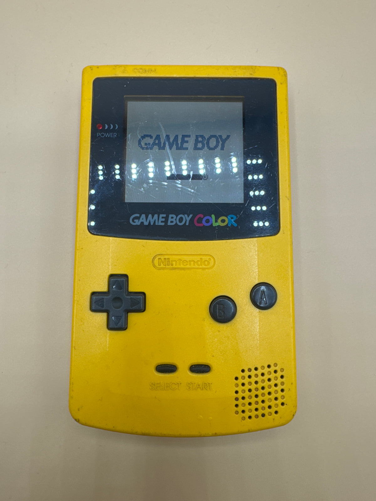 Yellow Game Boy Color